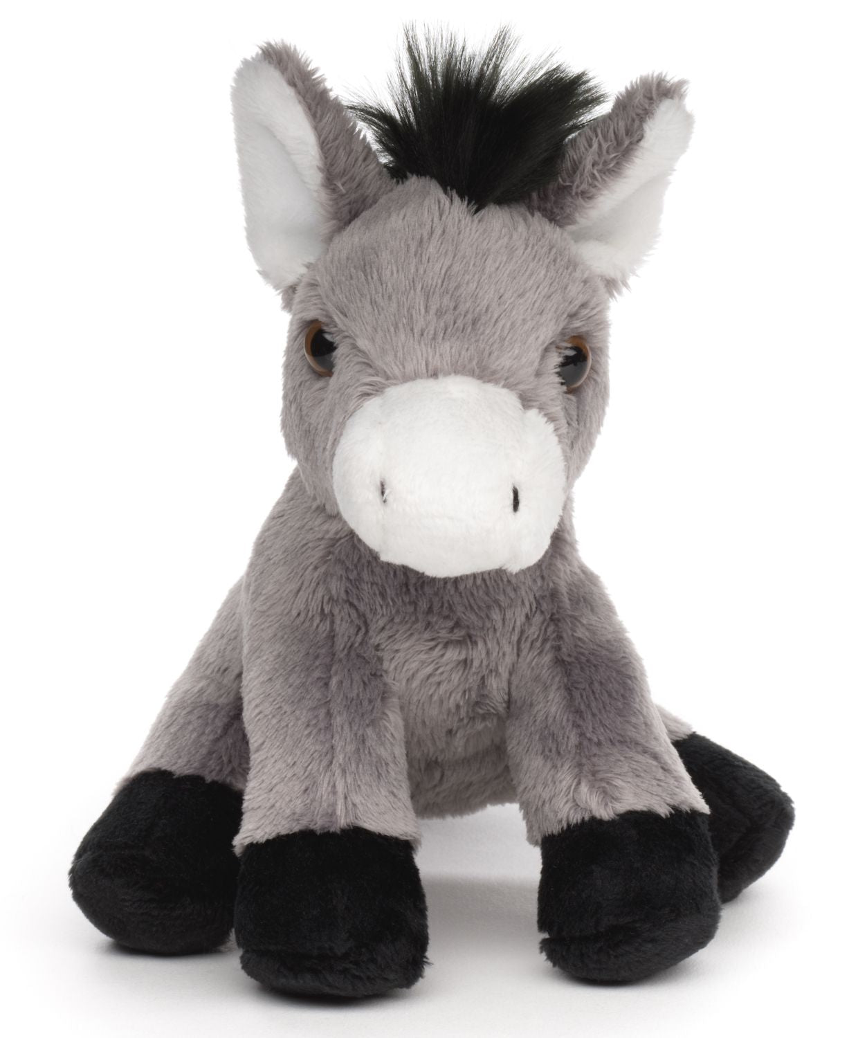 Esel Plushie, sitzend - 14 cm