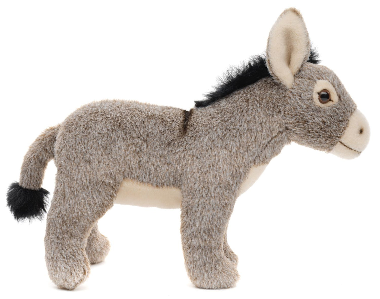 Esel grau, stehend - 20 cm