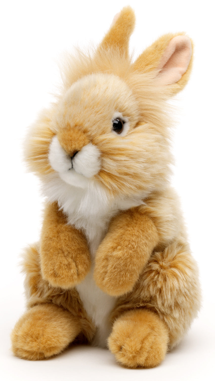 Angorakaninchen, stehend (beige) - 18 cm