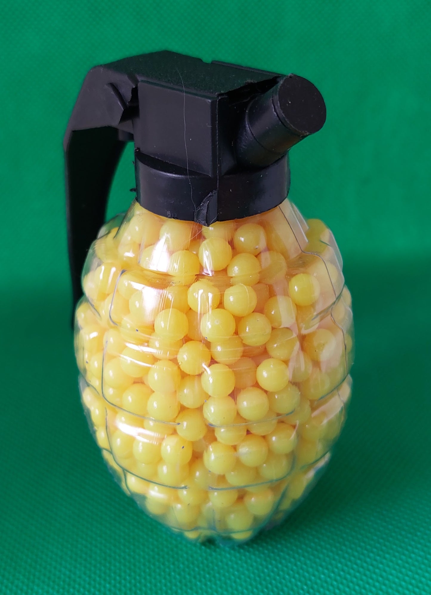 Kugel Munition - Granate Softair 800 Kugeln gelb, silber, grün, rot