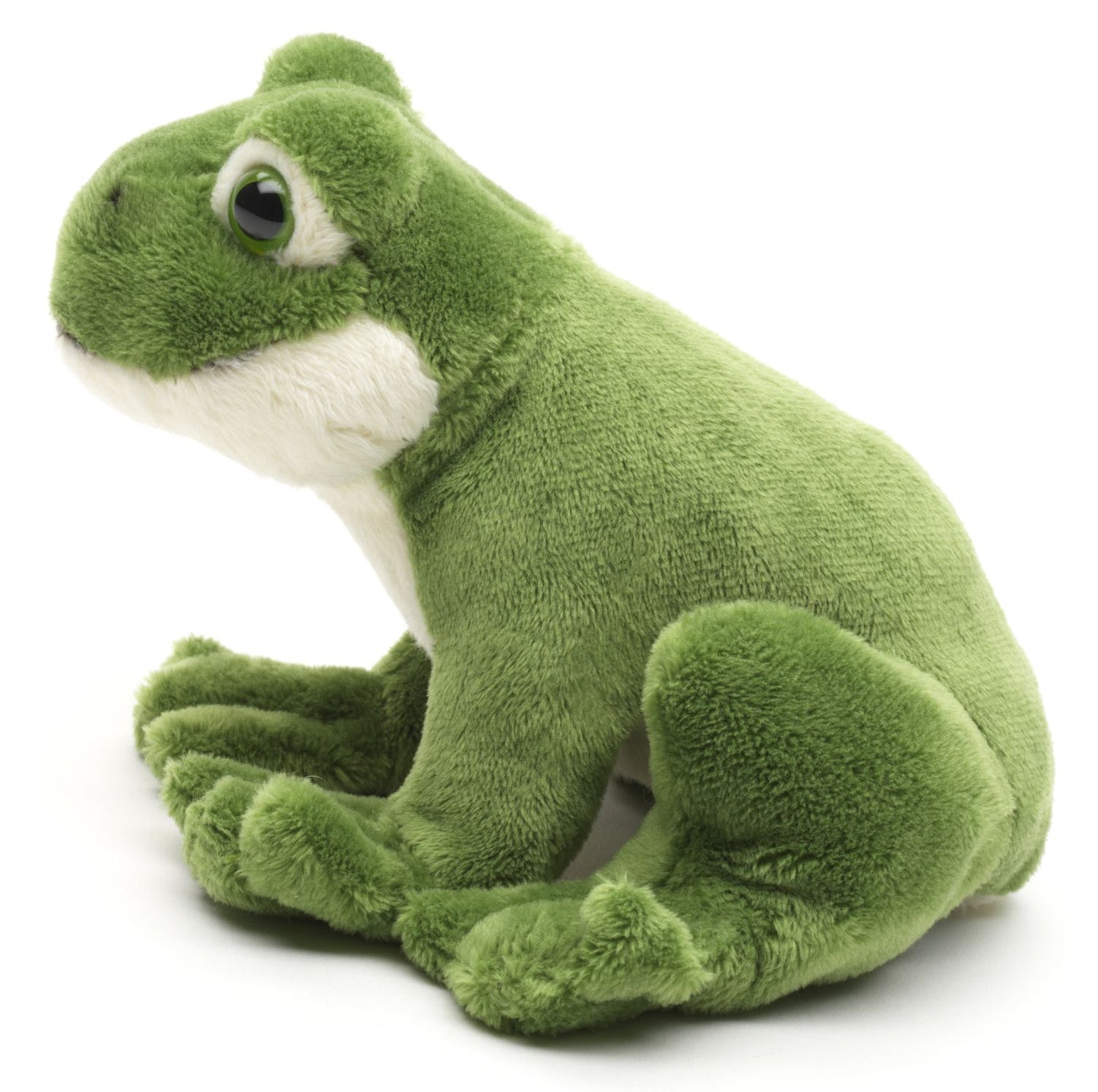 Grüner Frosch Plushie - Mit quakender Stimme - 13 cm