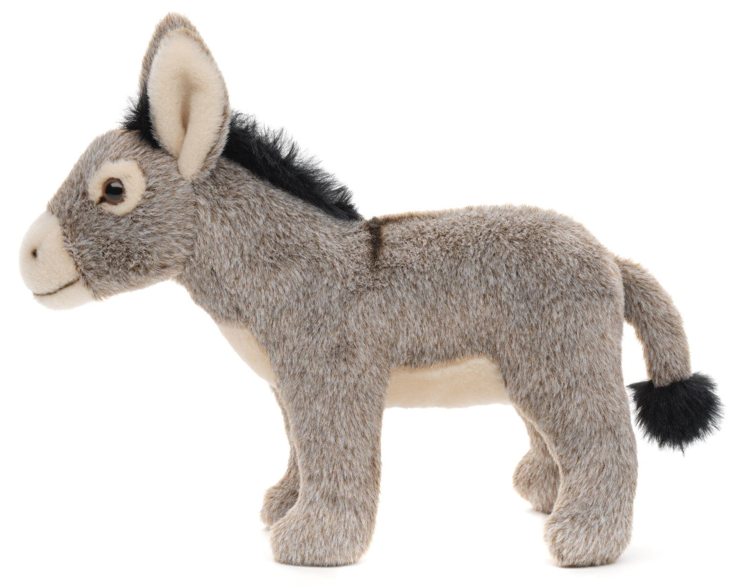 Esel grau, stehend - 20 cm