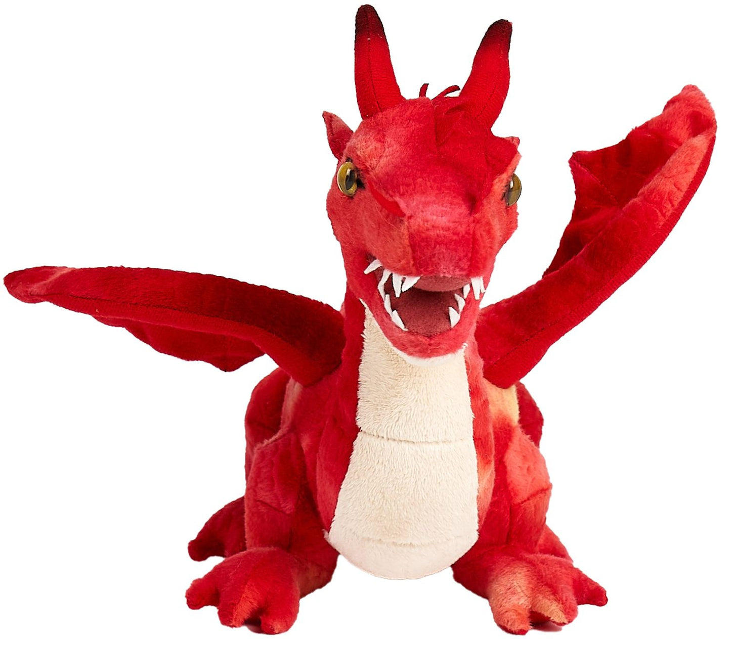 Drache rot 40 cm - Kuscheltier - Plüsch - Unitoys