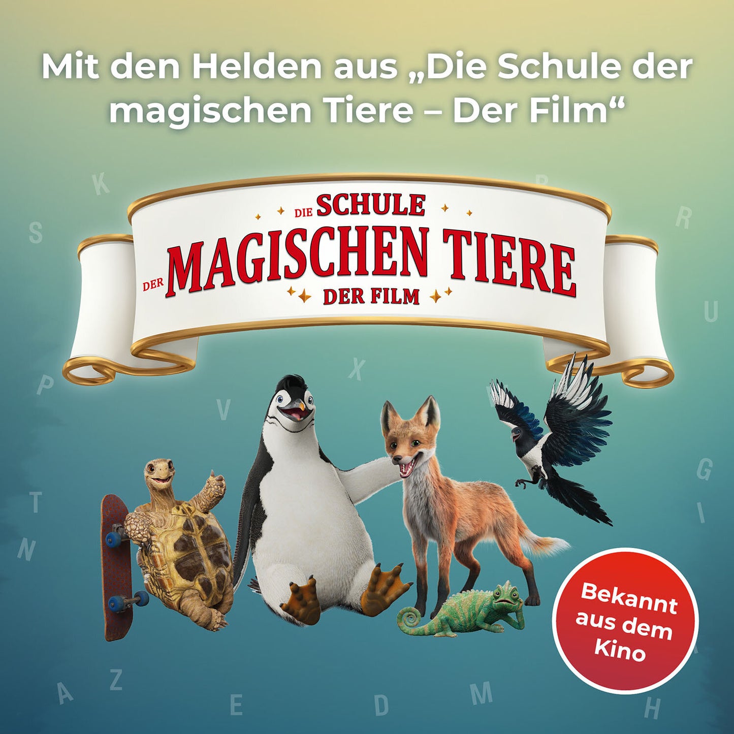 Stadt – Land (684372) - Die Schule der magischen Tiere - Spielplan - Kosmos