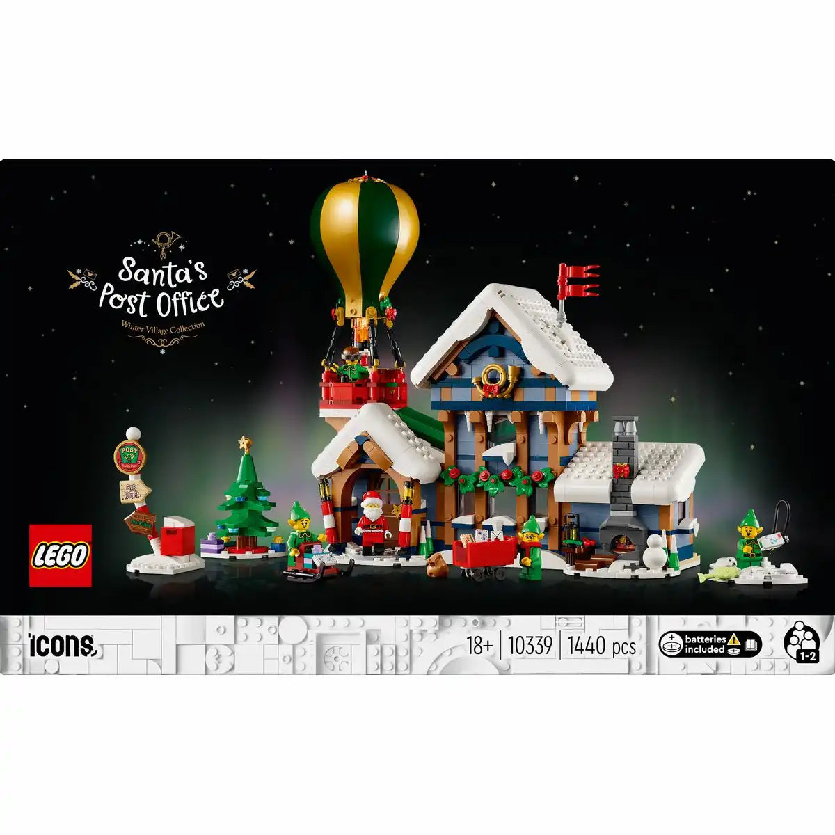 LEGO Icons Postamt des Weihnachtsmanns 10339