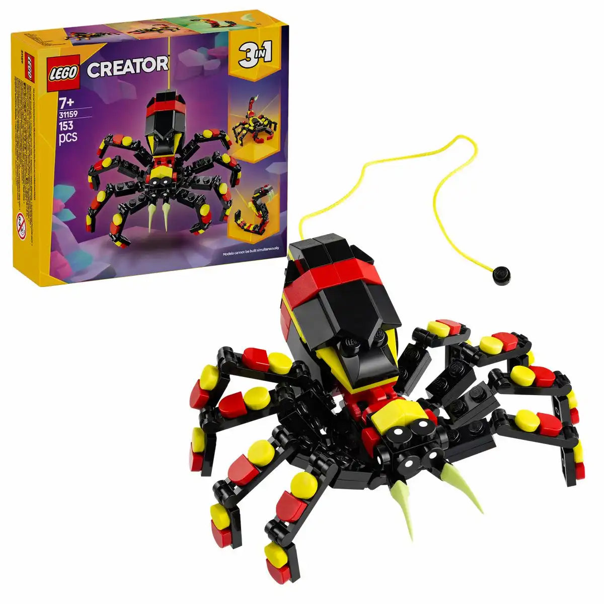 LEGO CREATOR Wilde Tiere Überraschungsspinne 31159
