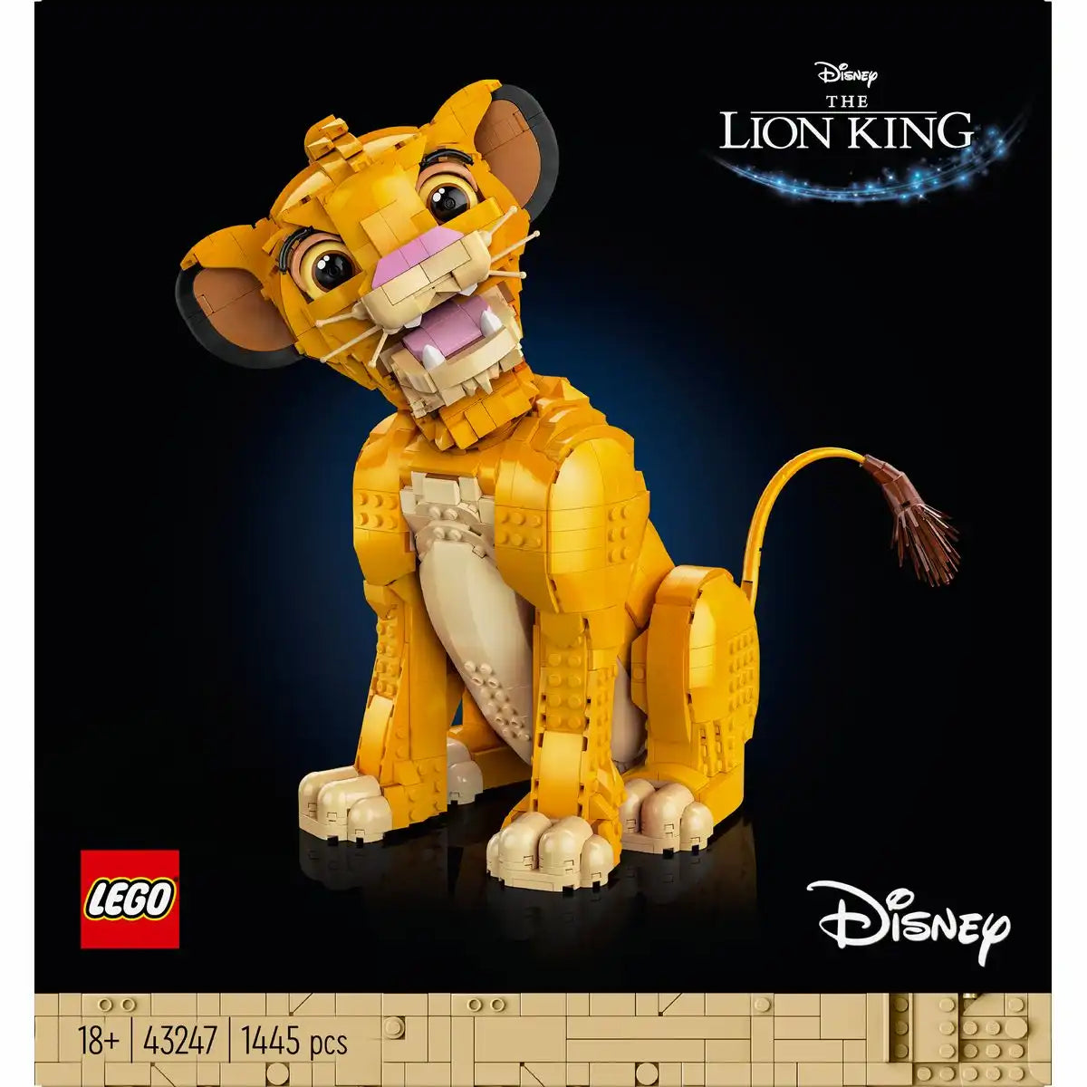 LEGO Disney Simba, der junge König der Löwen 43247 18+