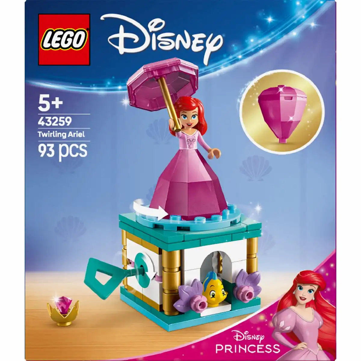 LEGO Disney Classic Arielle Spieluhr 43259