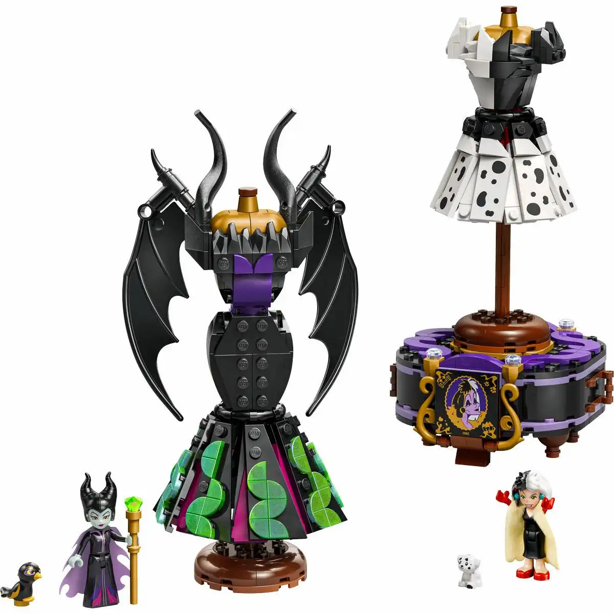 LEGO Disney Classic Die Kleider von Malefiz und Cruella De Vil 43262