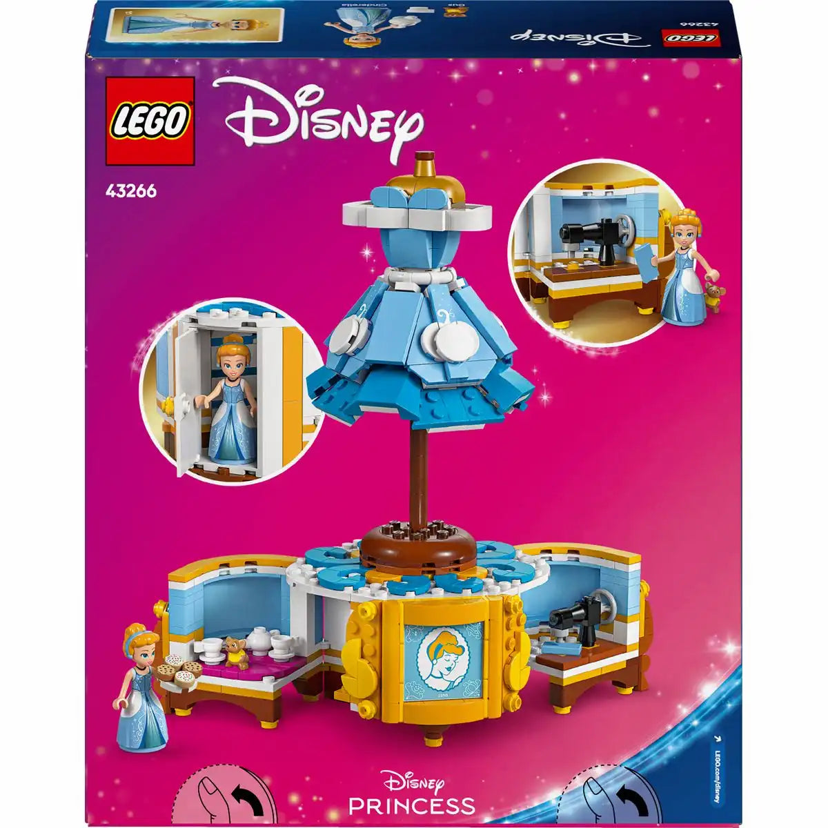 LEGO Disney Princess Cinderellas Kleid 43266