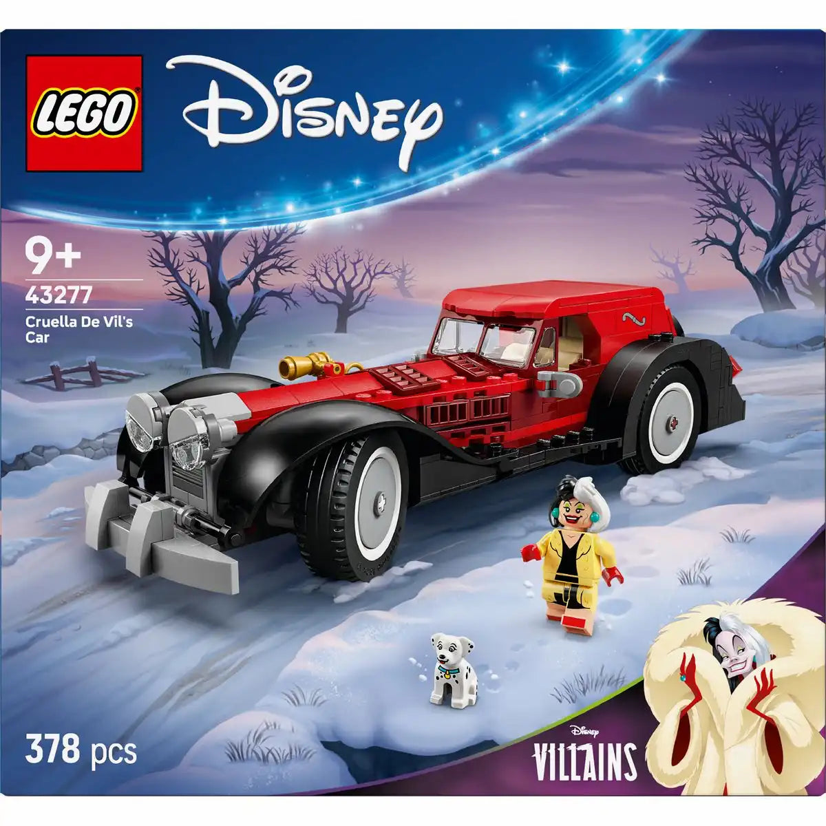 LEGO Disney Classic Cruella de Vils Auto 43277