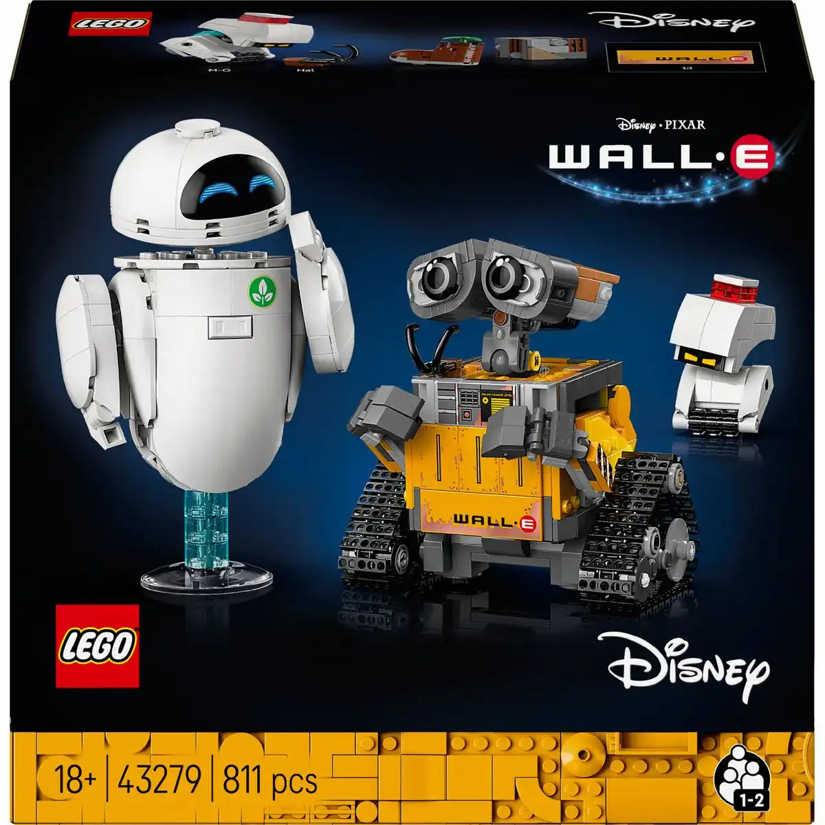 LEGO Disney PIXAR WALL-E und EVE 43279 18+