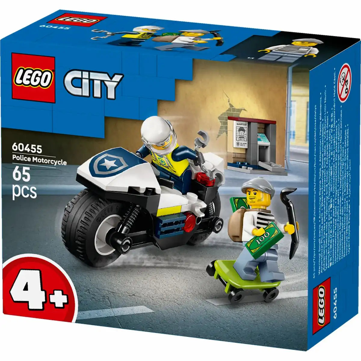 Verfolgungsjagd mit dem Polizeimotorrad 60455