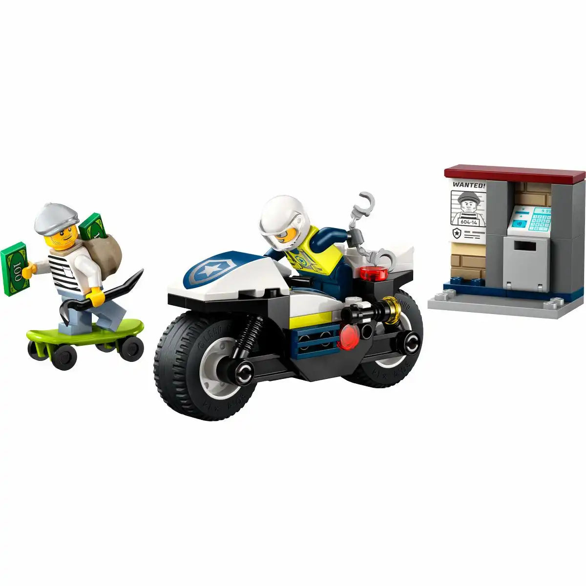 Verfolgungsjagd mit dem Polizeimotorrad 60455