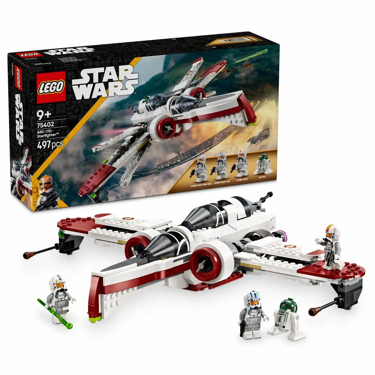 LEGO STAR WARS ARC 170 Starfighter 75402
