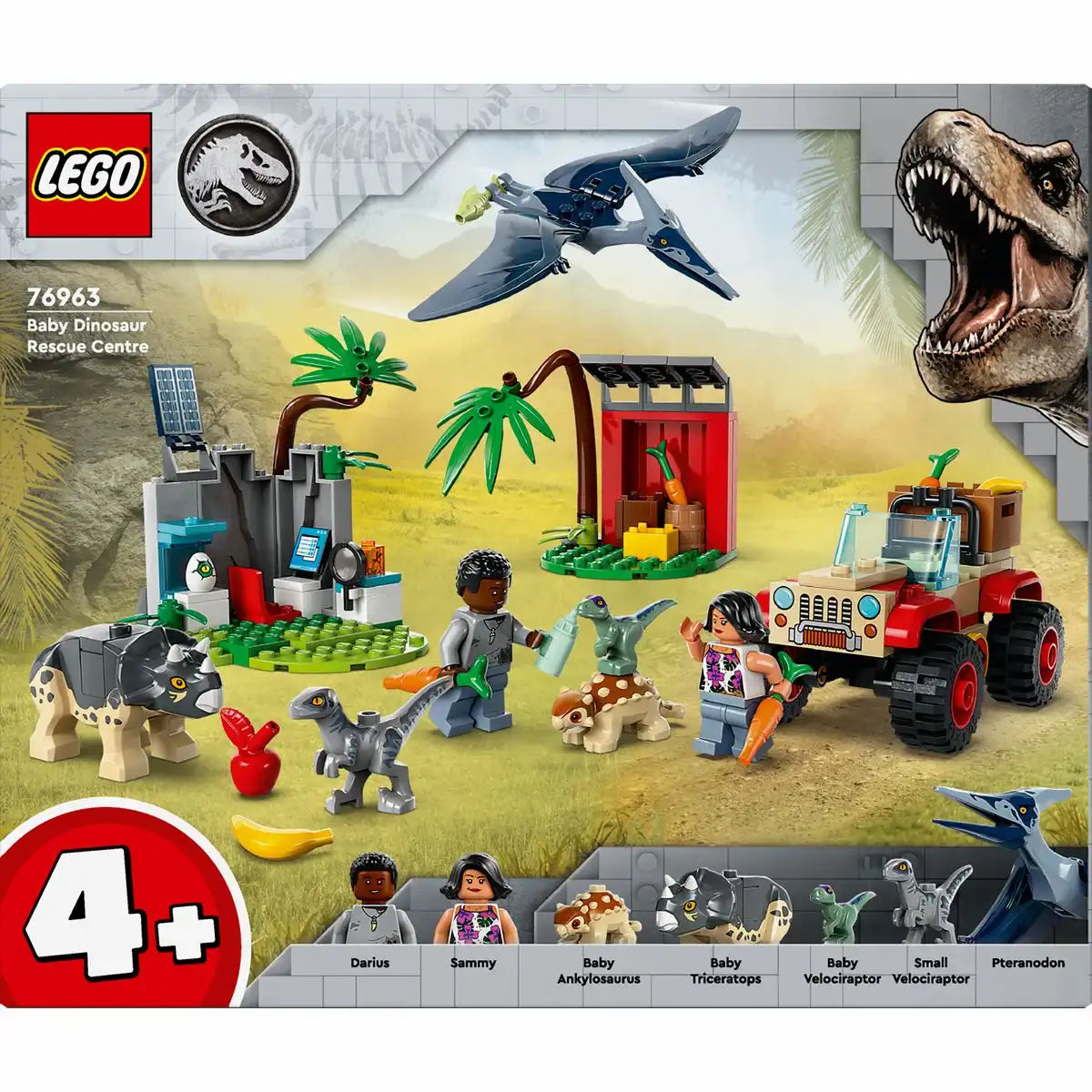 LEGO Jurassic World Rettungszentrum für Baby-Dinos 76963