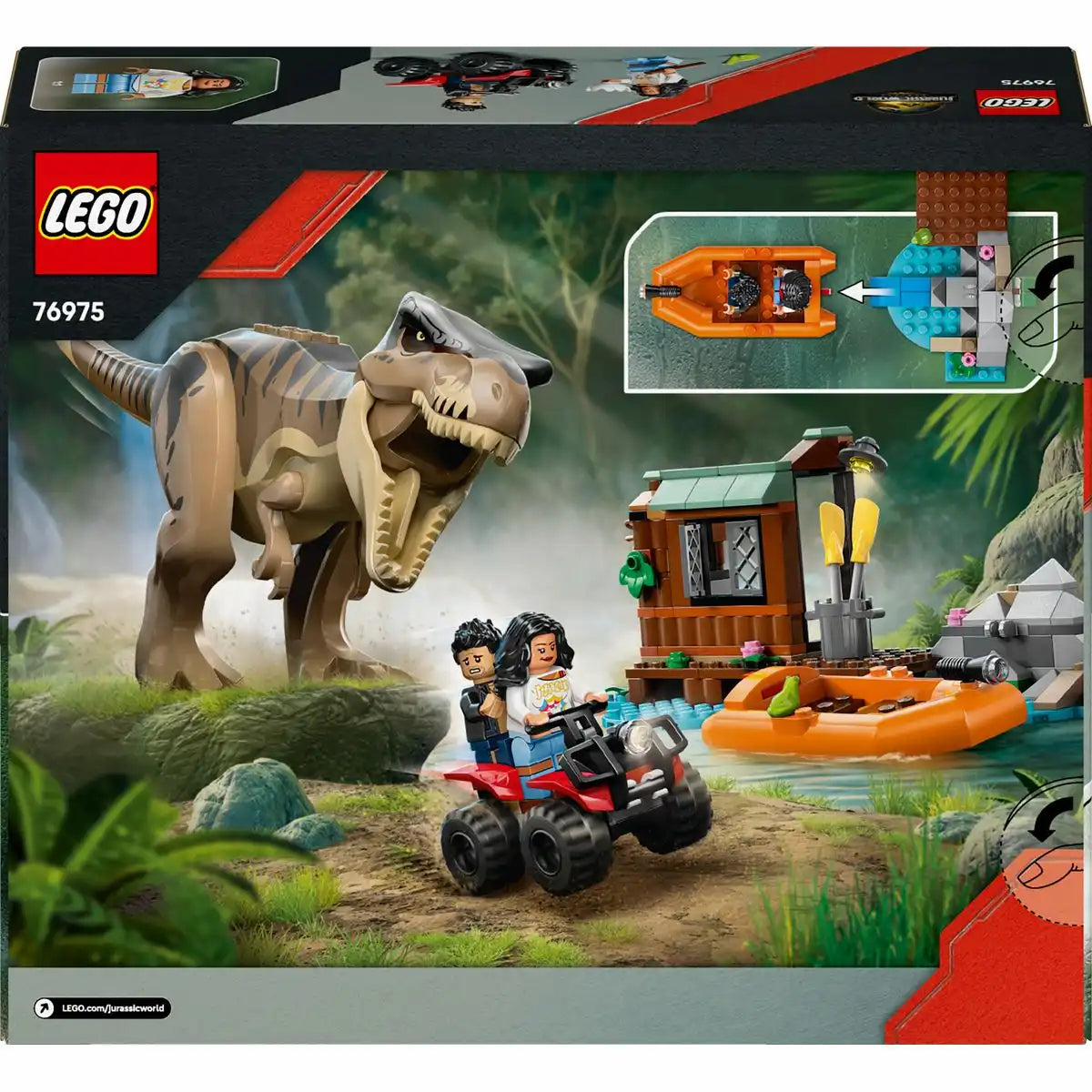 LEGO Jurassic World Flucht vor dem T.Rex