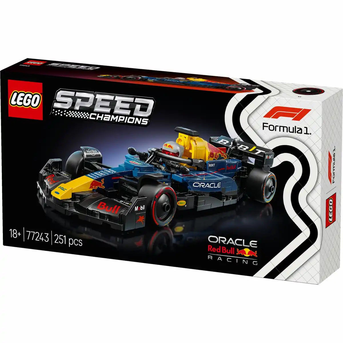 LEGO SPEED CHAMPIONS Oracle Red Bull Racing RB20 F1 Rennauto 77243