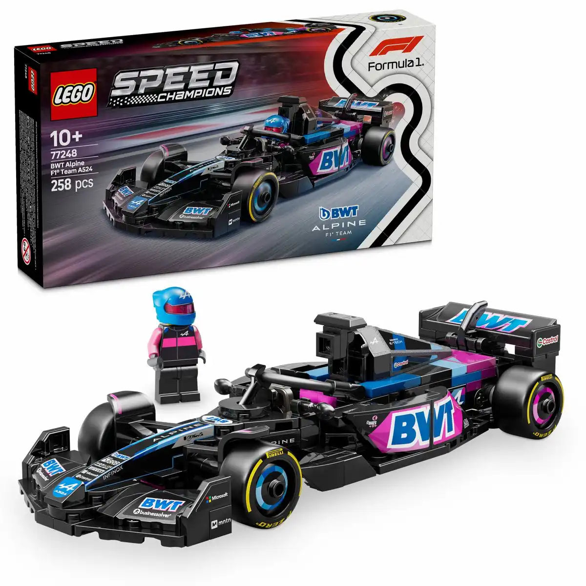 LEGO Speed Champions BWT Alpine F1 Team A524 (77248)
