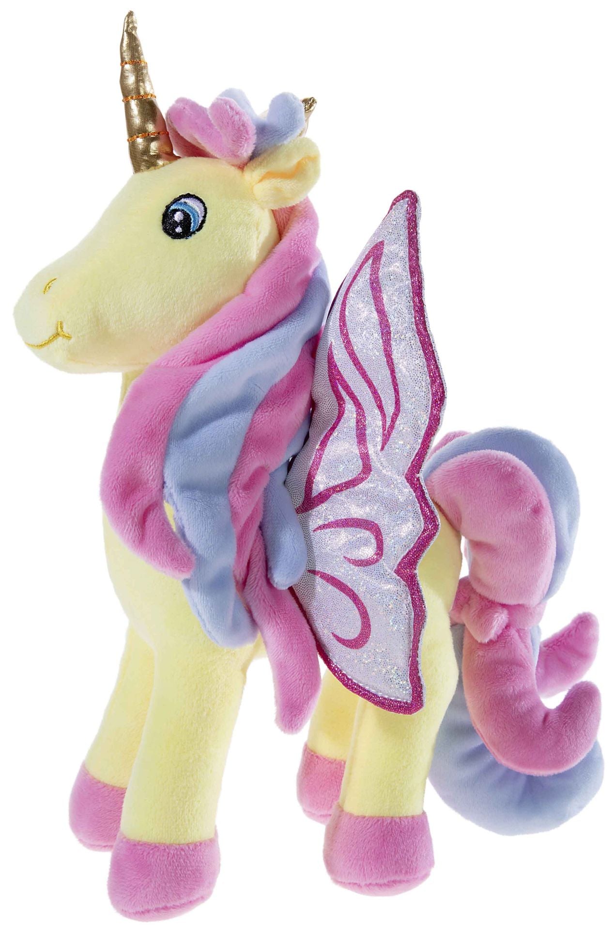 Galupy Einhorn Jessy gelb-rosa 25 cm