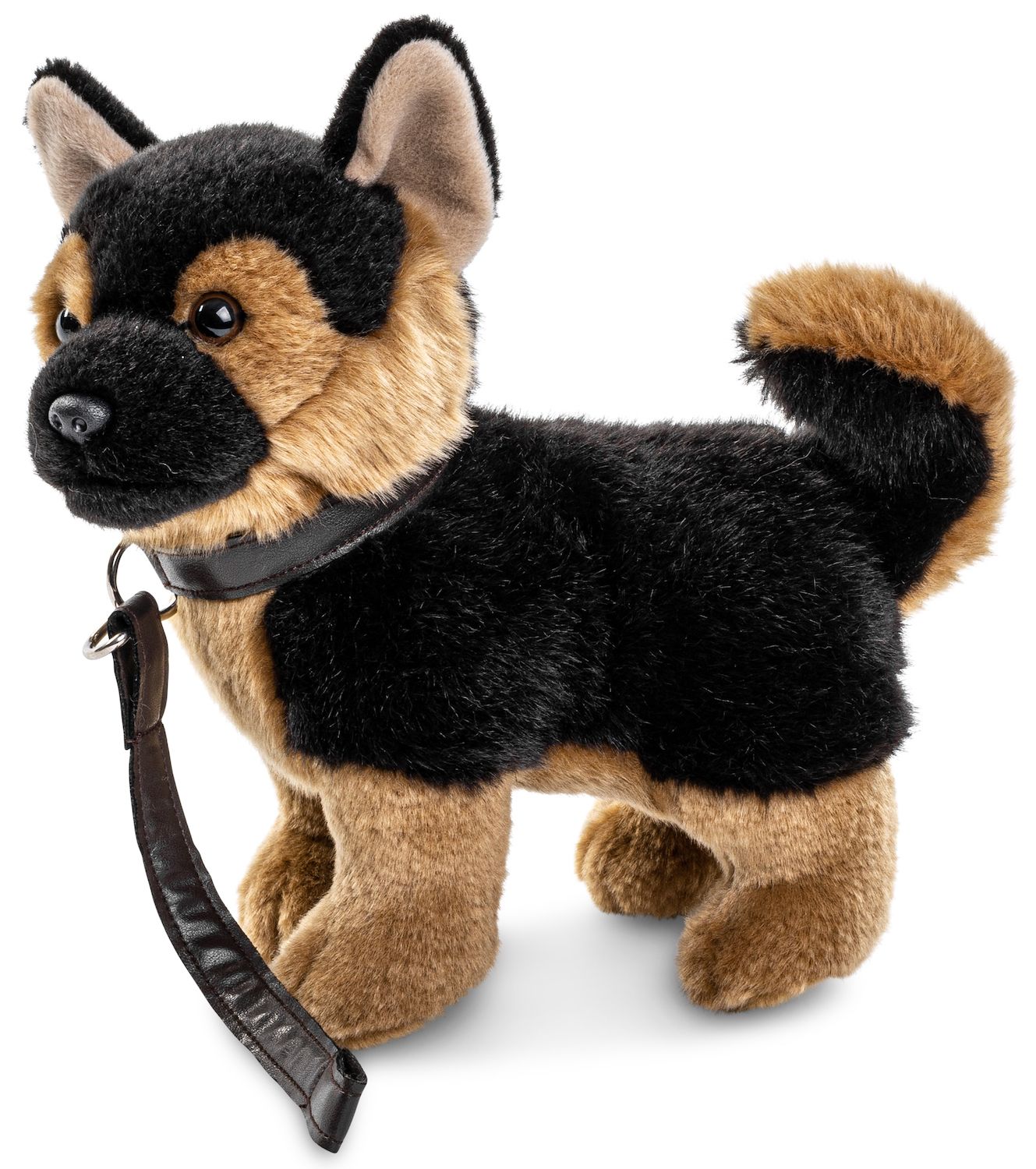 Deutscher Schäferhund Welpe mit Leine, stehend - 26 cm