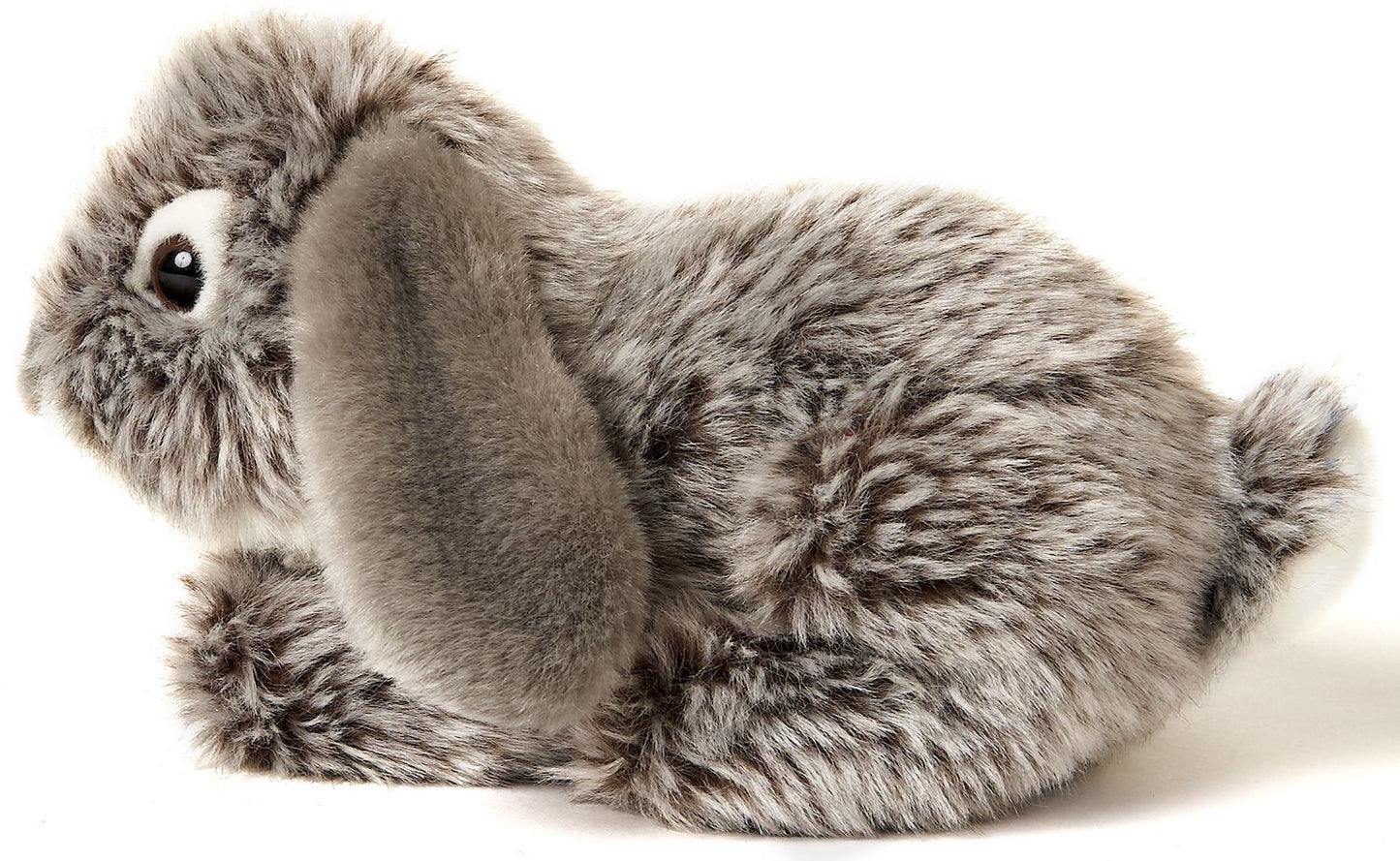Widderkaninchen, liegend (grau) - 18 cm (Länge)