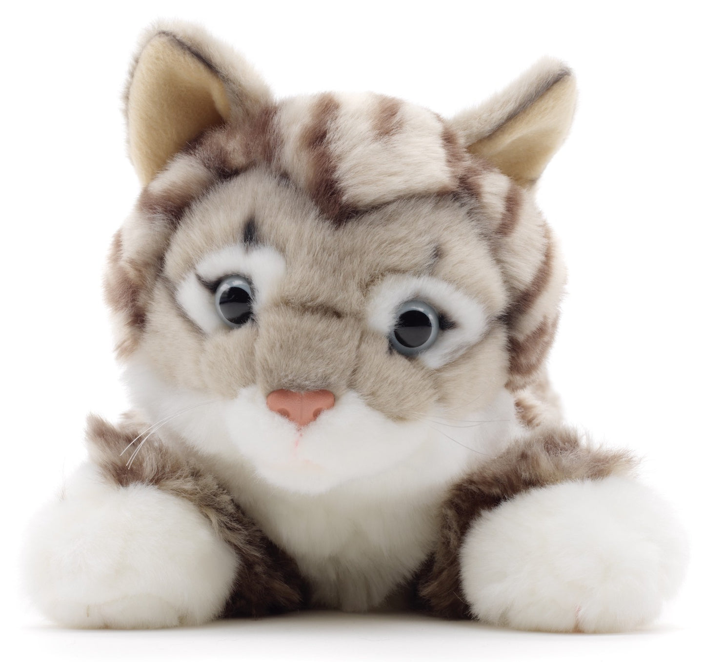 Katze grau getigert - 38 cm