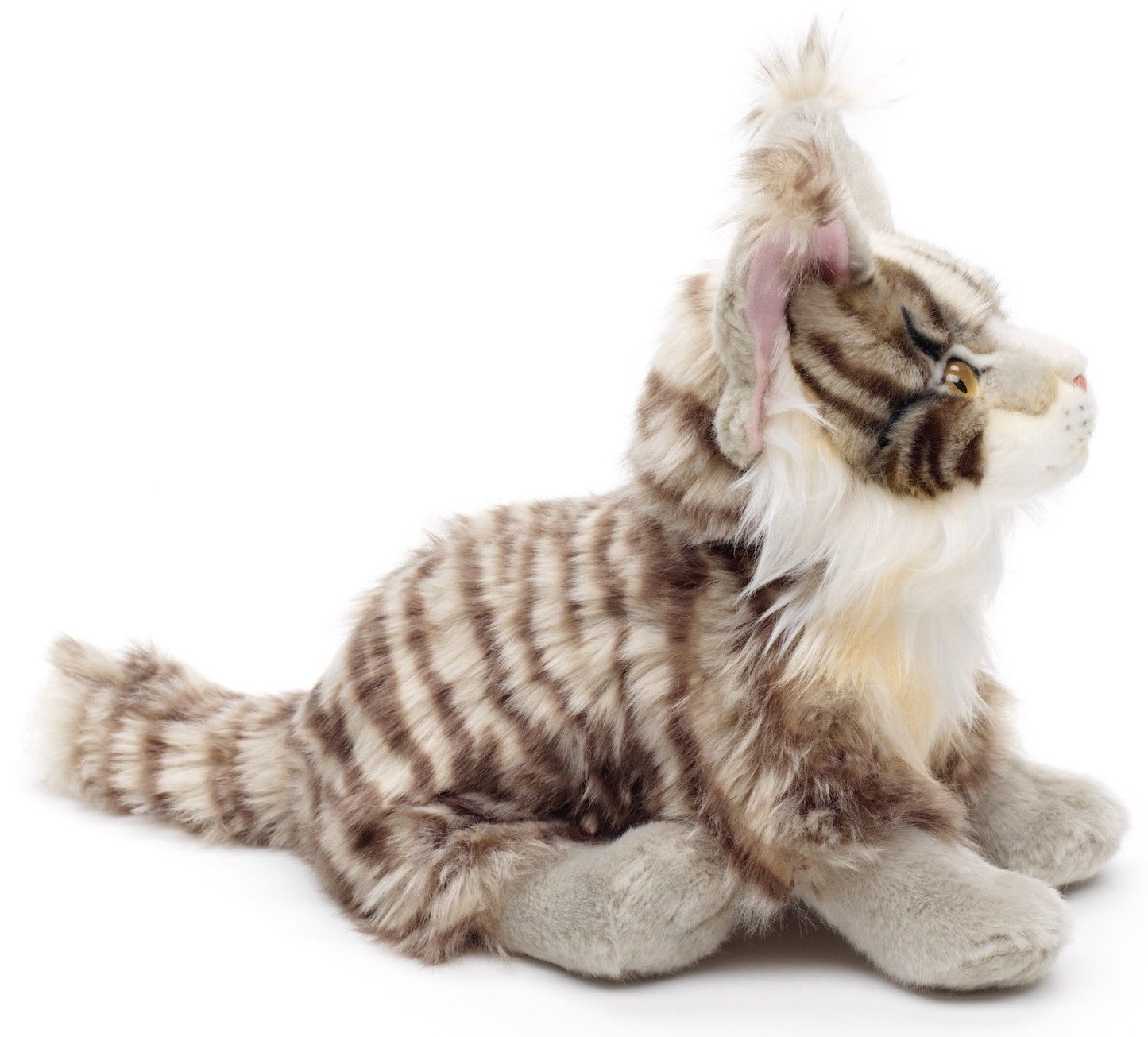 Maine-Coon-Katze grau 27 cm