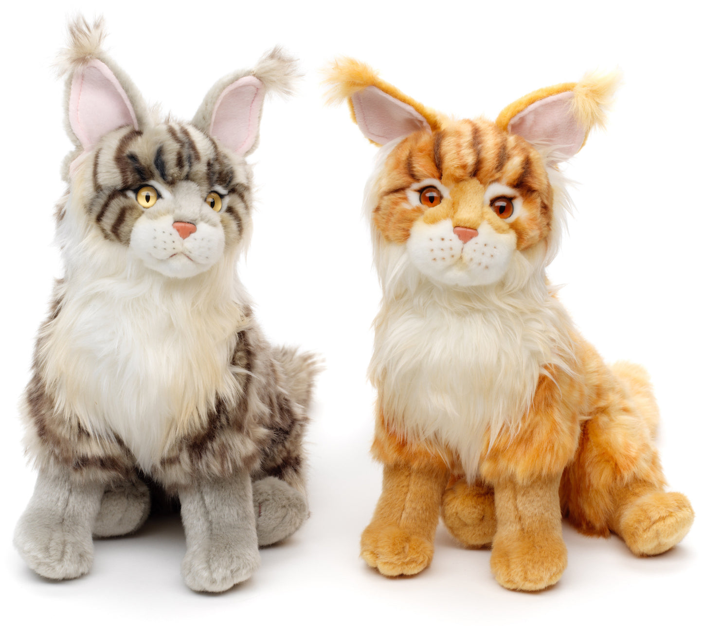 Maine-Coon-Katze grau 30 cm