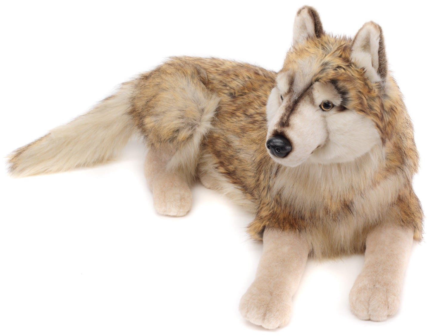 Wolf, liegend - 100 cm