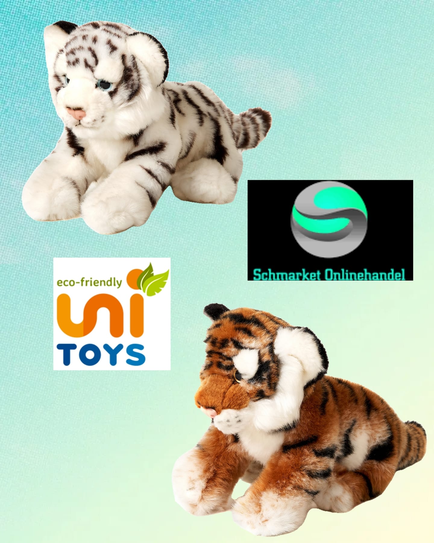 Tiger Junges - 20 cm Kuscheltier - Plüsch - Unitoys