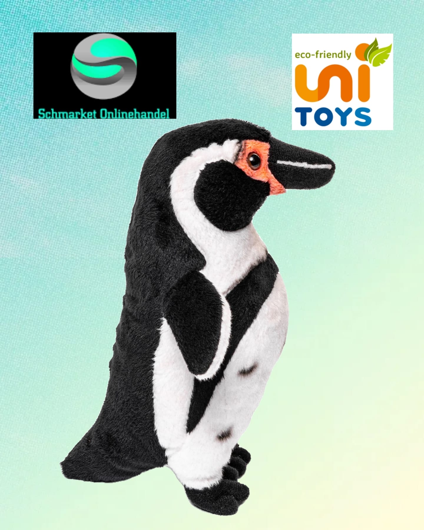 Humboldt-Pinguin - 17 cm - Kuscheltier - Plüsch - Unitoys