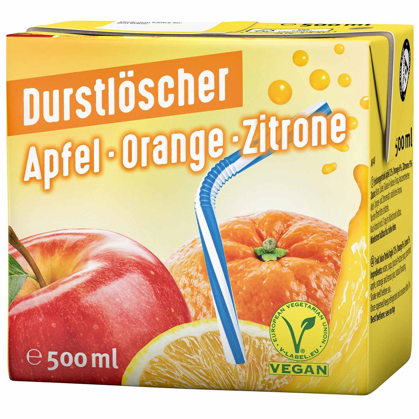 Durstlöscher Multivitamin - Wesergold - 0,5l - Trinkpäckchen
