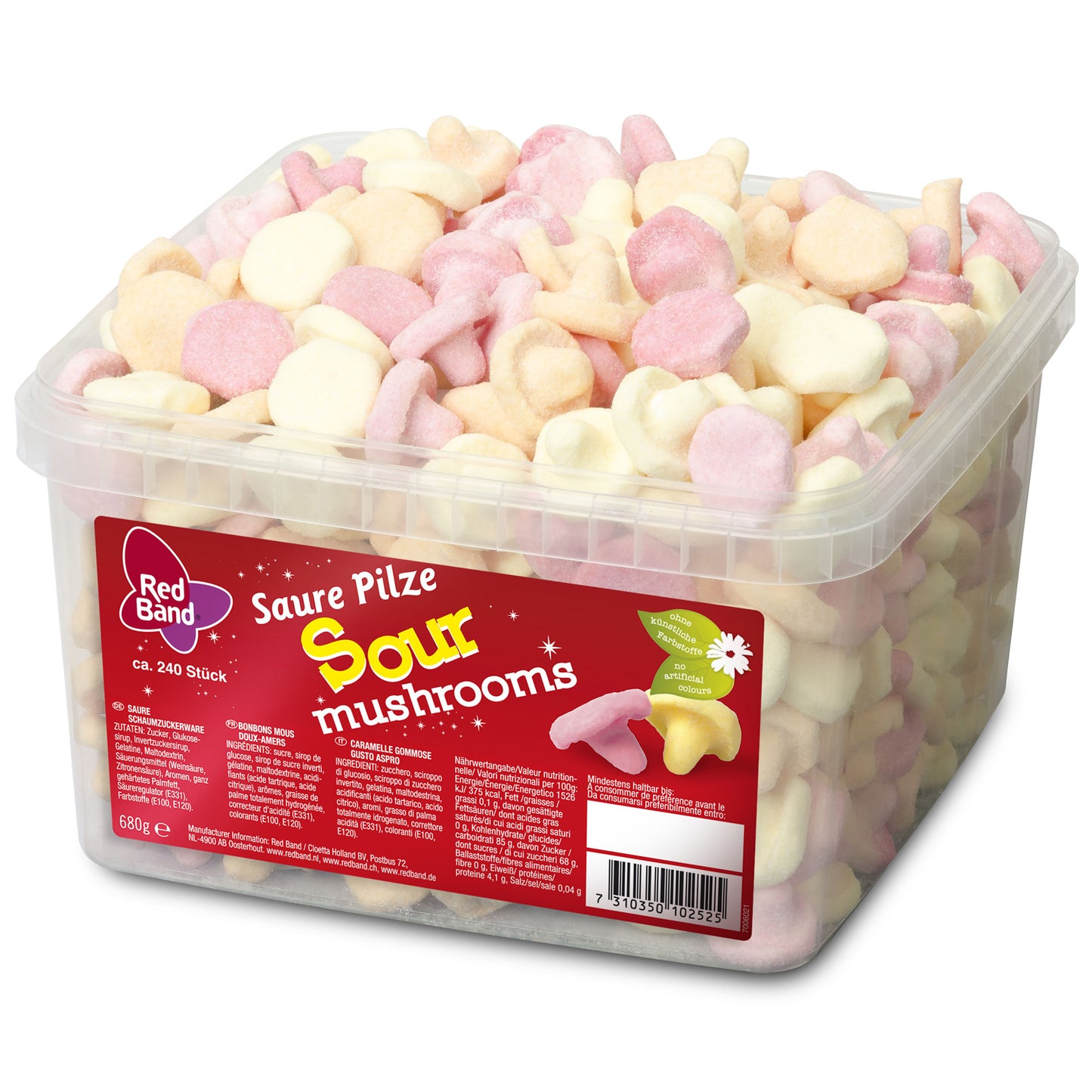 Red Band Sour Mushrooms 240er