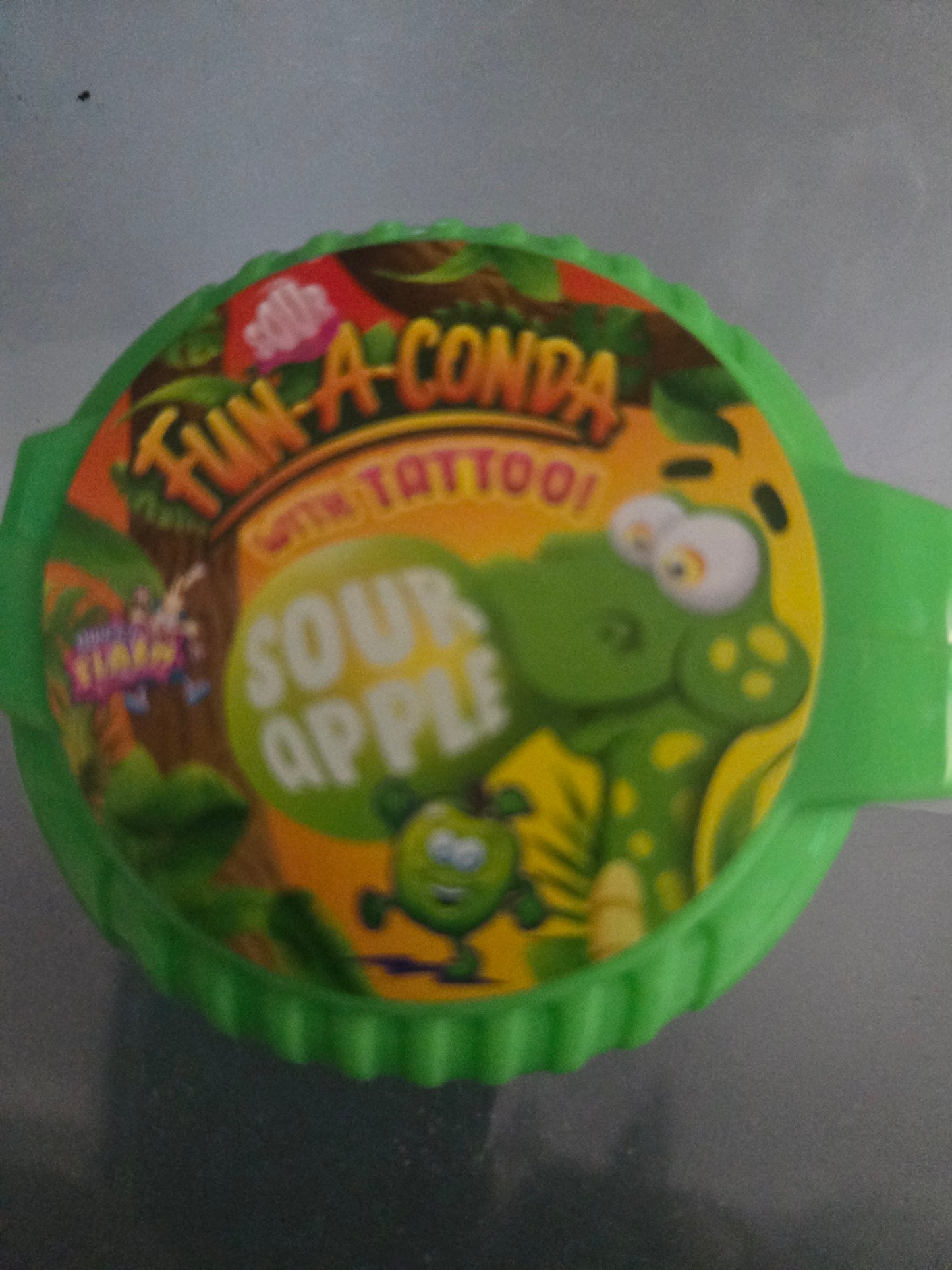 Fun-a-Conda, Kaugummi mit Tattoo 30er - Display mit 30 Rollen