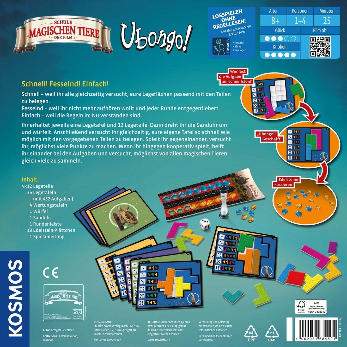 Ubongo - Die Schule der magischen Tiere (684501) - Kosmos