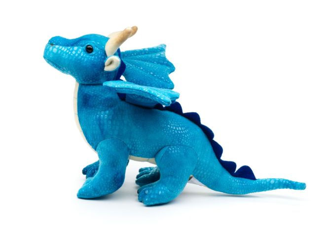 Drache in 3 Farben - 26 cm - blau/ rot/ grün - Unitoys - Kuscheltier - Plüsch (Kopie)