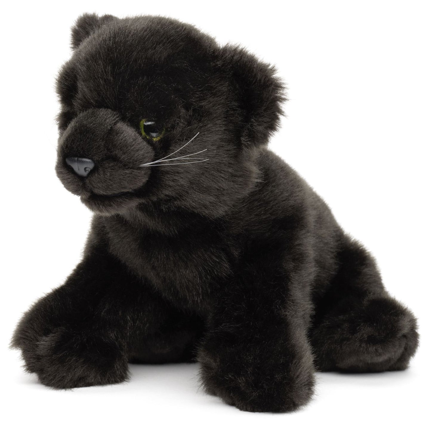 Schwarzer Panther Baby 25 cm - Unitoys- Kuscheltier - Wilde Tiere - Plüsch