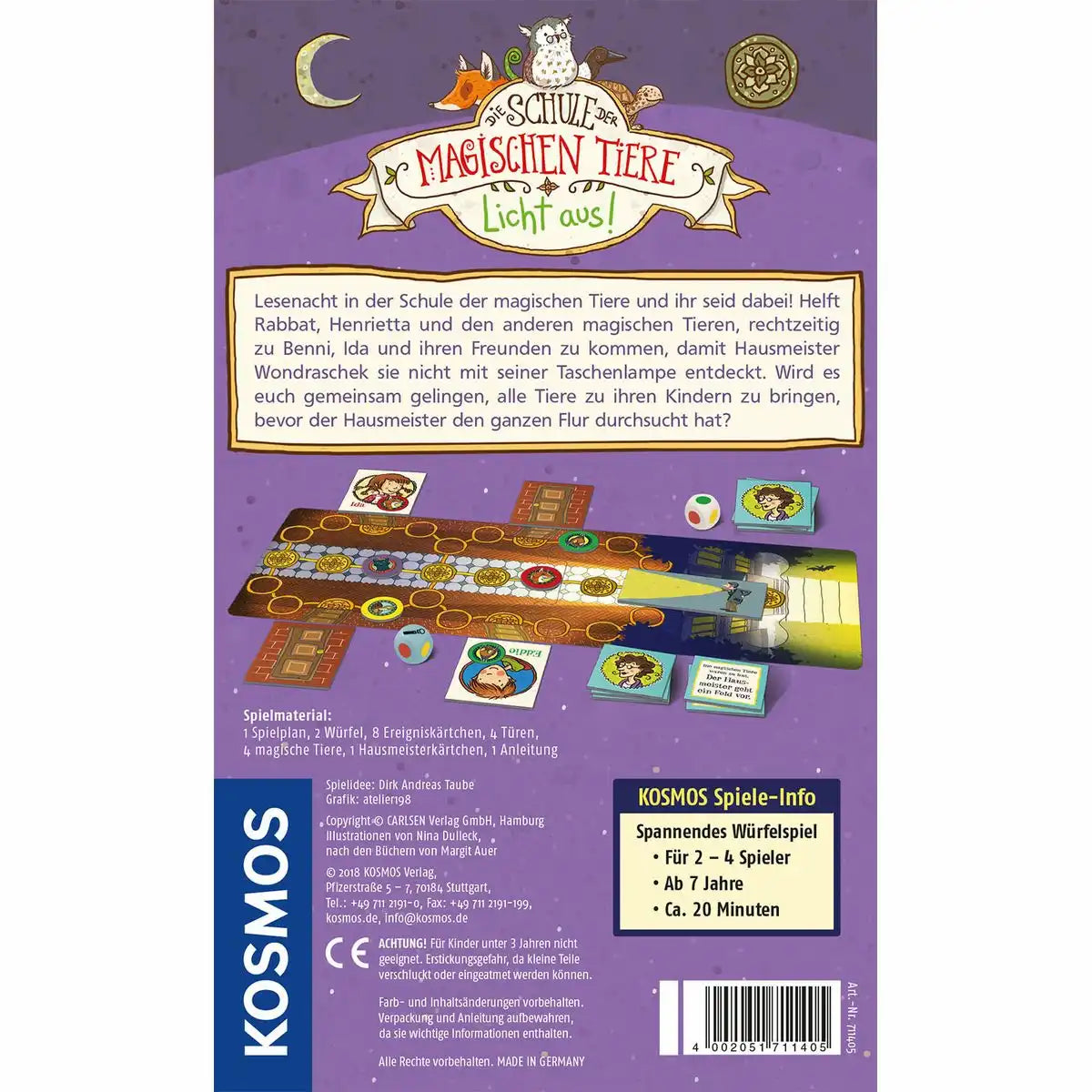 Licht aus - Die Schule der magischen Tiere (711405) - Kosmos