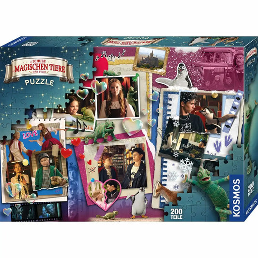 Puzzle zum Film – Romance - Schule der magischen Tiere - 200 Teile - Kosmos