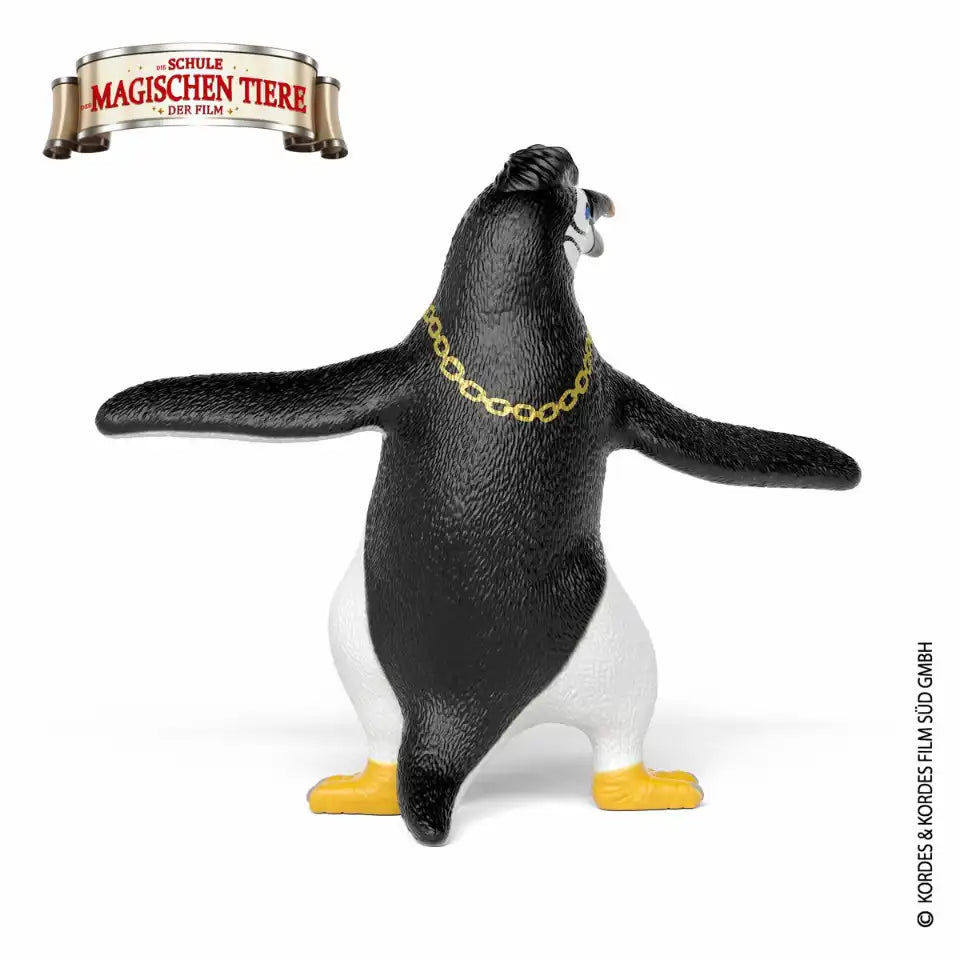 Juri, der Pinguin mit Goldkette - Schleich (14958) - Schule der magischen Tiere