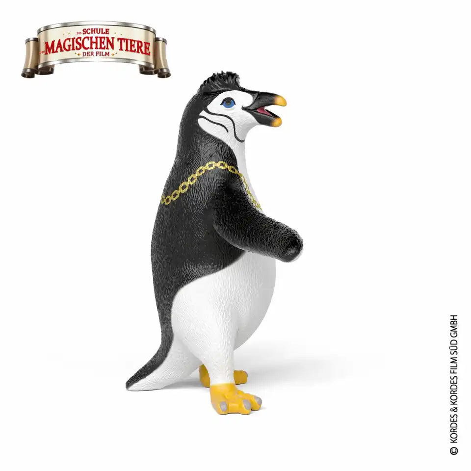 Juri, der Pinguin mit Goldkette - Schleich (14958) - Schule der magischen Tiere