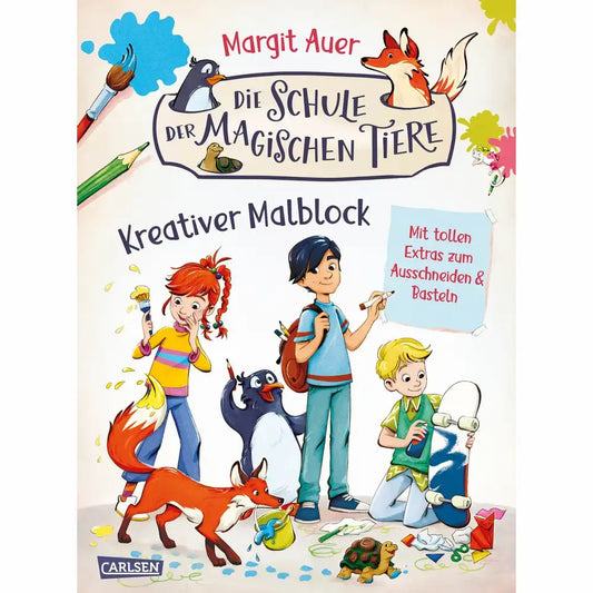 Kreativer Malblock - Die Schule der magischen Tiere - Carlsen