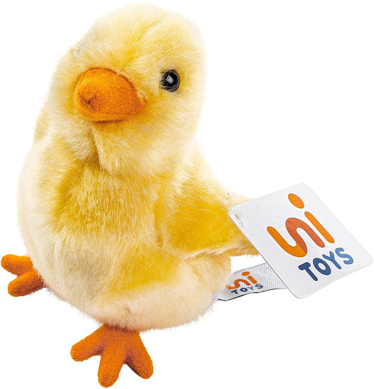 Küken - gelb - 13 cm (Höhe) - Unitoys - Kuscheltier - Plüsch