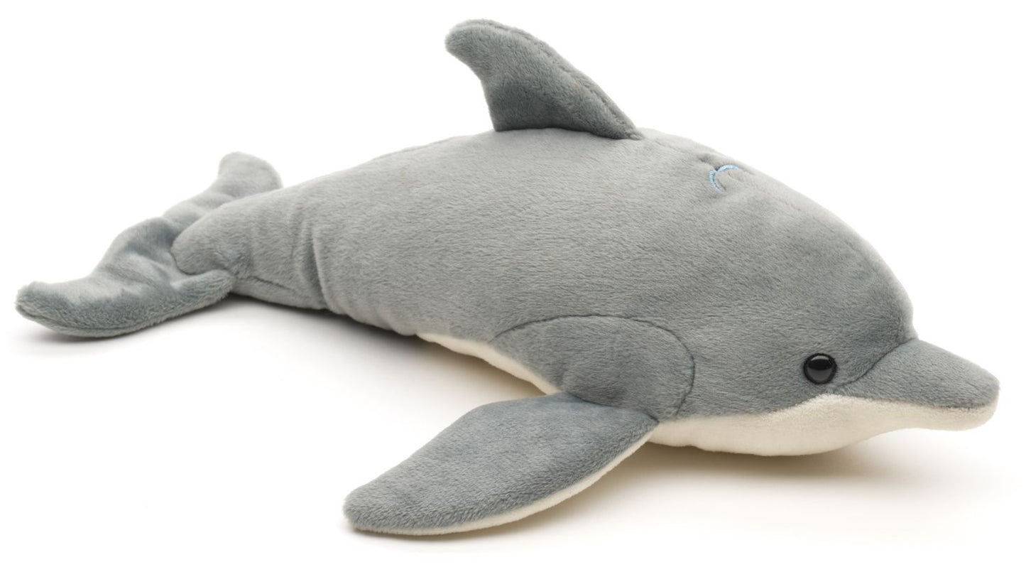 Delfin 28 cm - Unitoys - Kuscheltier - recyceltes Plüsch - GPRS