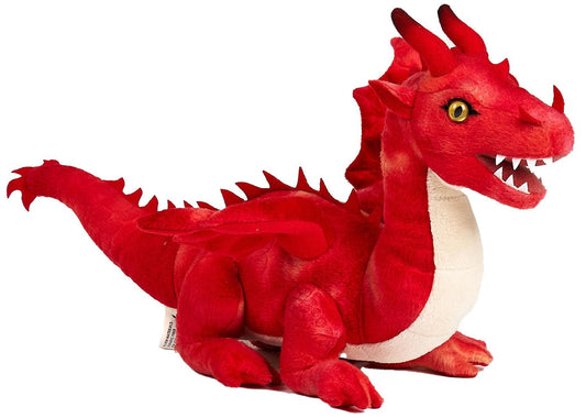 Drache rot 40 cm - Kuscheltier - Plüsch - Unitoys