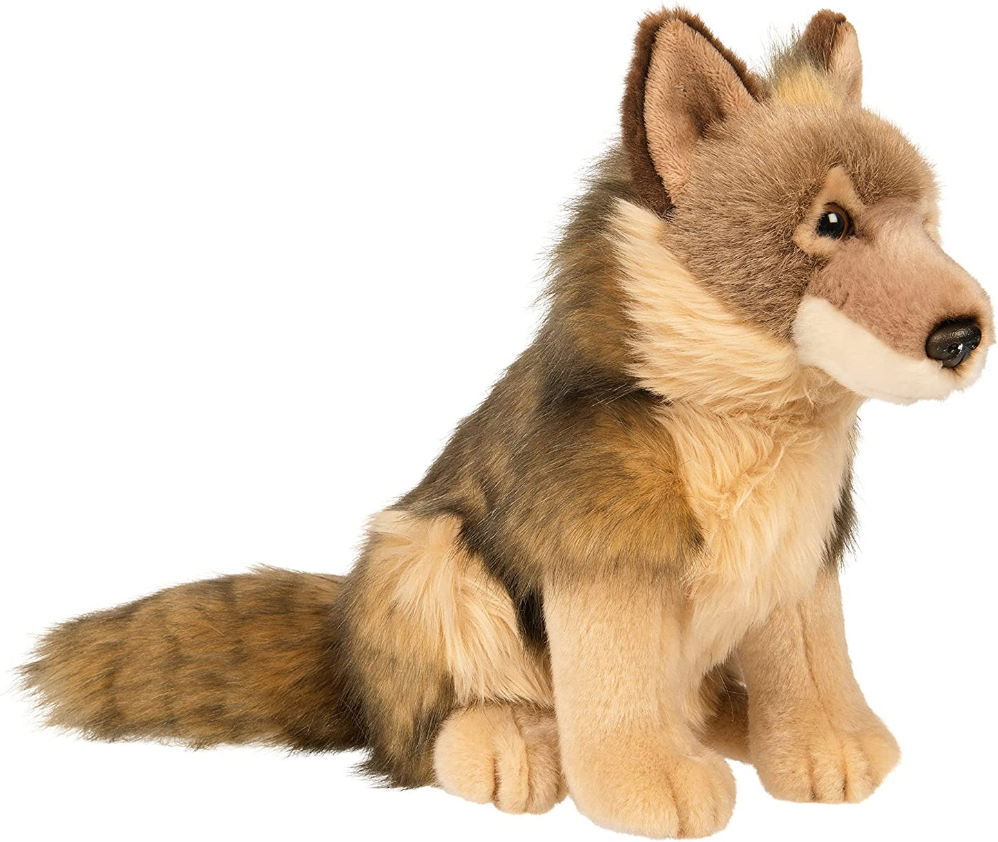Wolf, sitzend - 25 cm