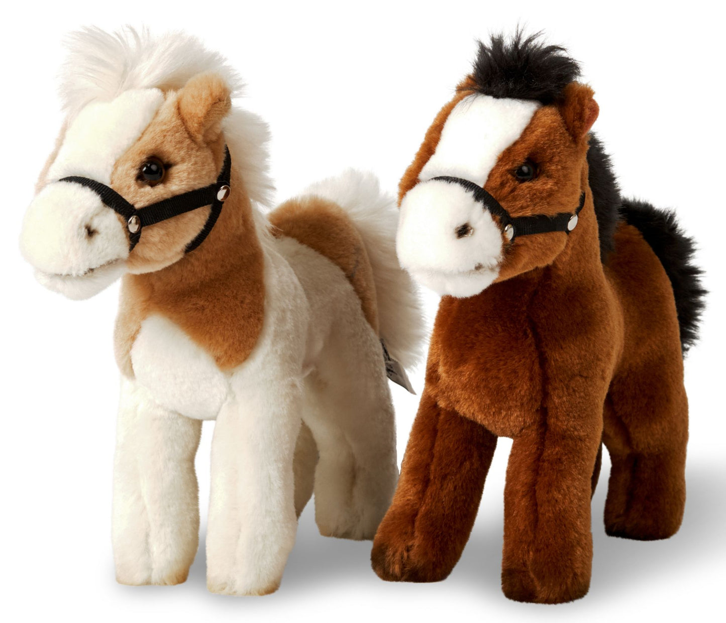 Pferd, stehend - 23 cm - beige