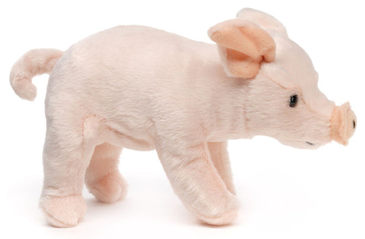Schweinchen rosa, stehend - 23 cm - Schwein