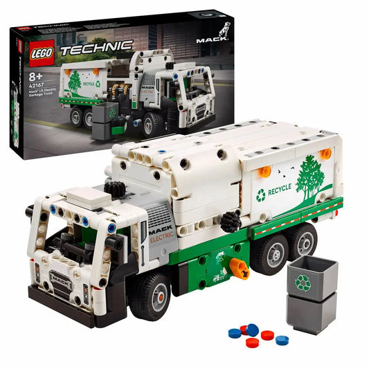 Lego TECHNIC Mack LR Electric Müllwagen - 42167